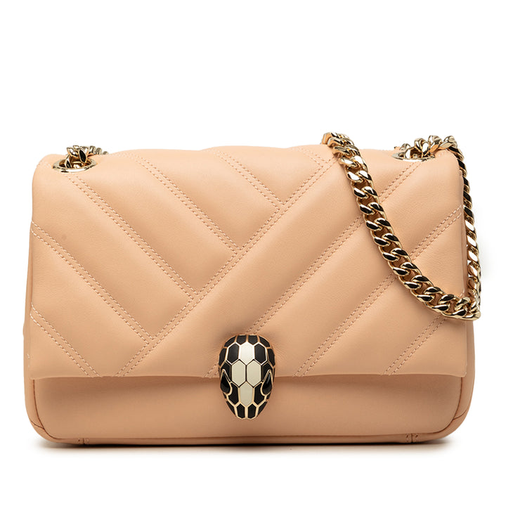 Serpenti Cabochon Sac Petit Rose