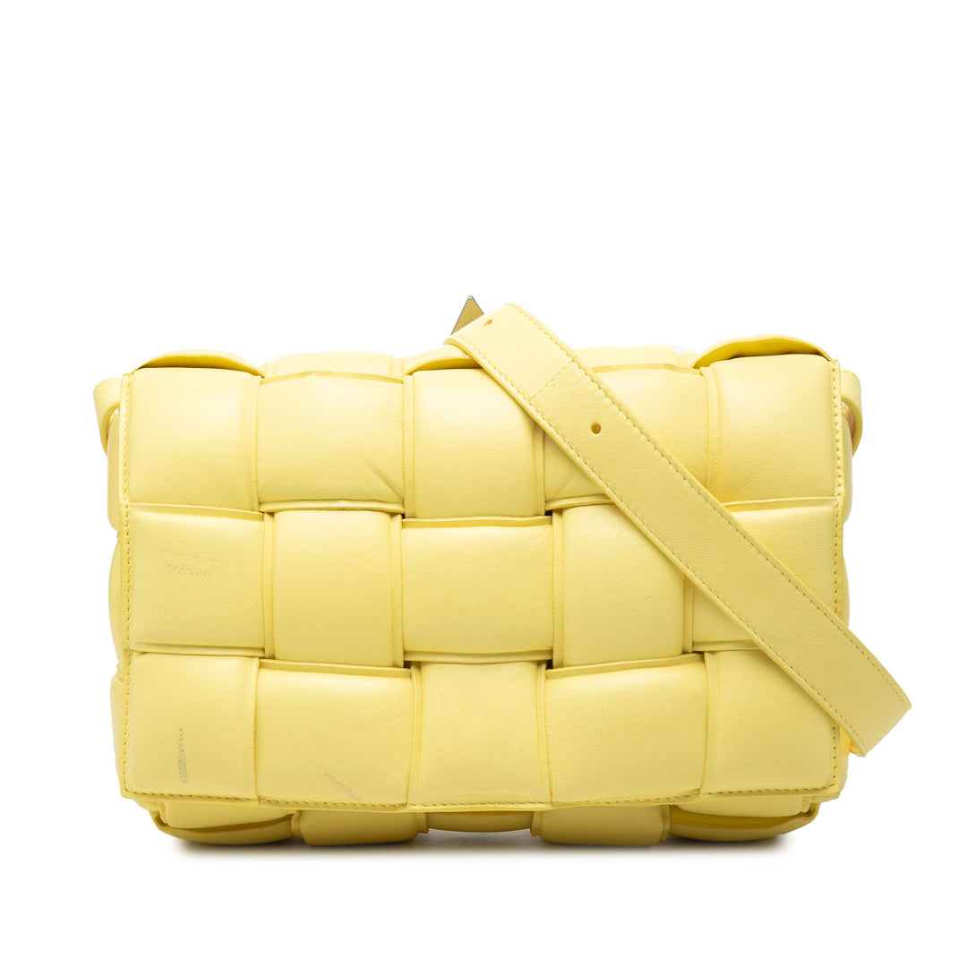 Bottega Veneta Nappa Intrecciato Padded Cassette Sac porté croisé