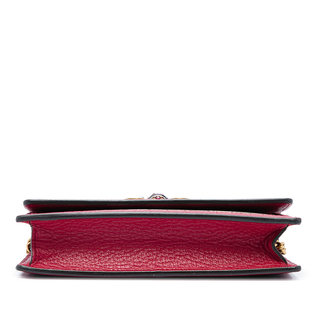 Gucci Sac bandoulière Queen Margaret Wallet on Chain GG Supreme Beige – vue 3 – GABY PARIS