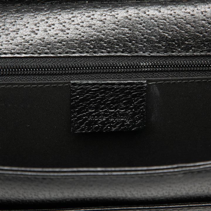 grainé sac à Cuir de veau grainé Noir