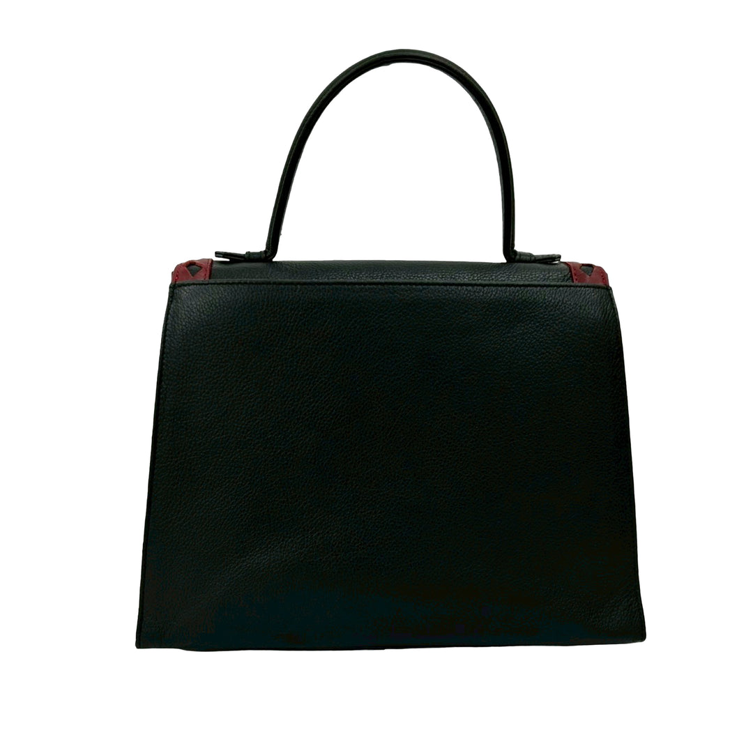 Saint Laurent Cuir Diamond Cut sac à anse supérieure