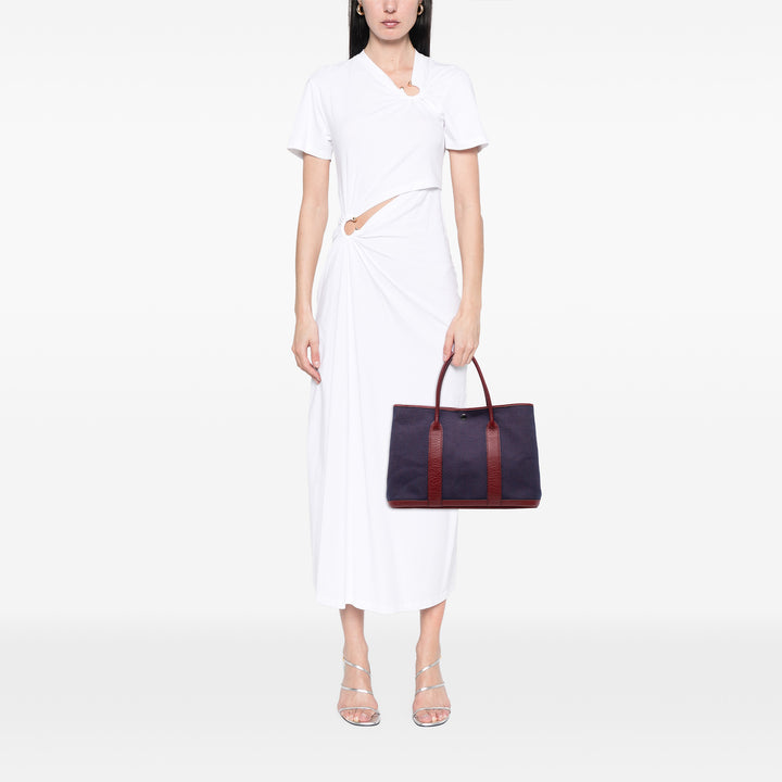 Hermès Toile and Negonda Garden Party 36 Bleu – GABY PARIS Authentique