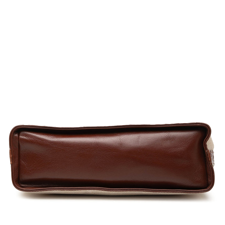 LOEWE Croc embossé Cuir à finitions Mesh Anagram Sac