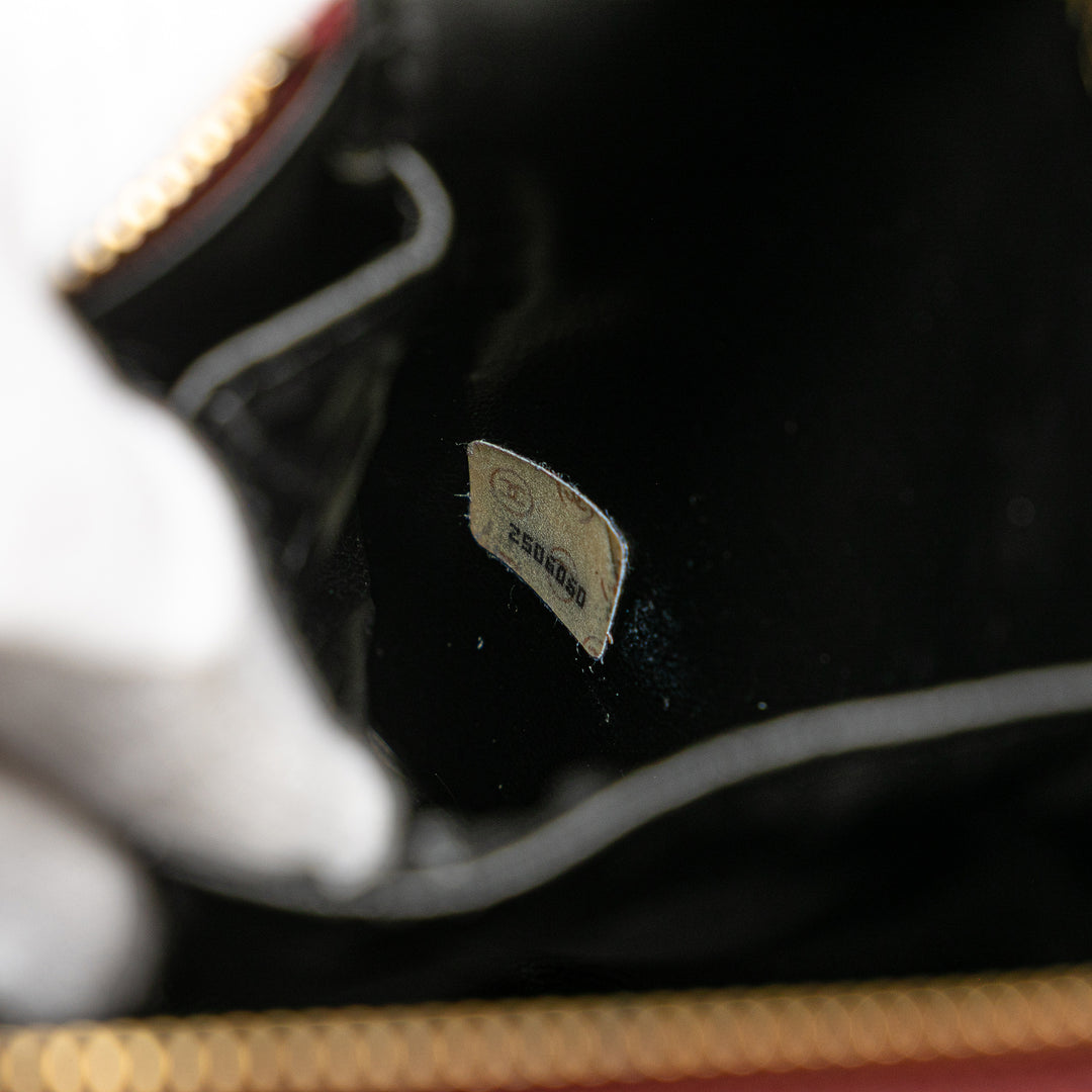 Chanel CC Caviar Vanity Bag Rouge