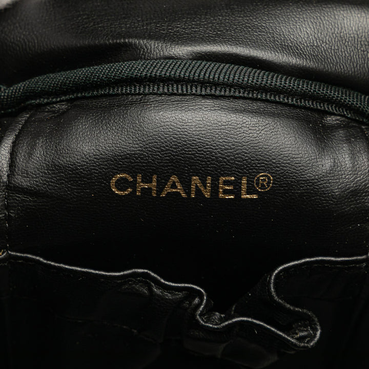 Chanel CC Caviar Vanity Bag Rouge
