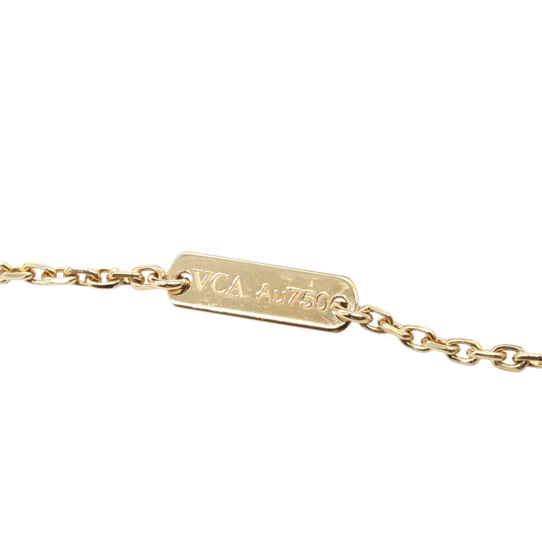 van cleef et arpels 18K et Onyx Vintage Alhambra Pendant Collier