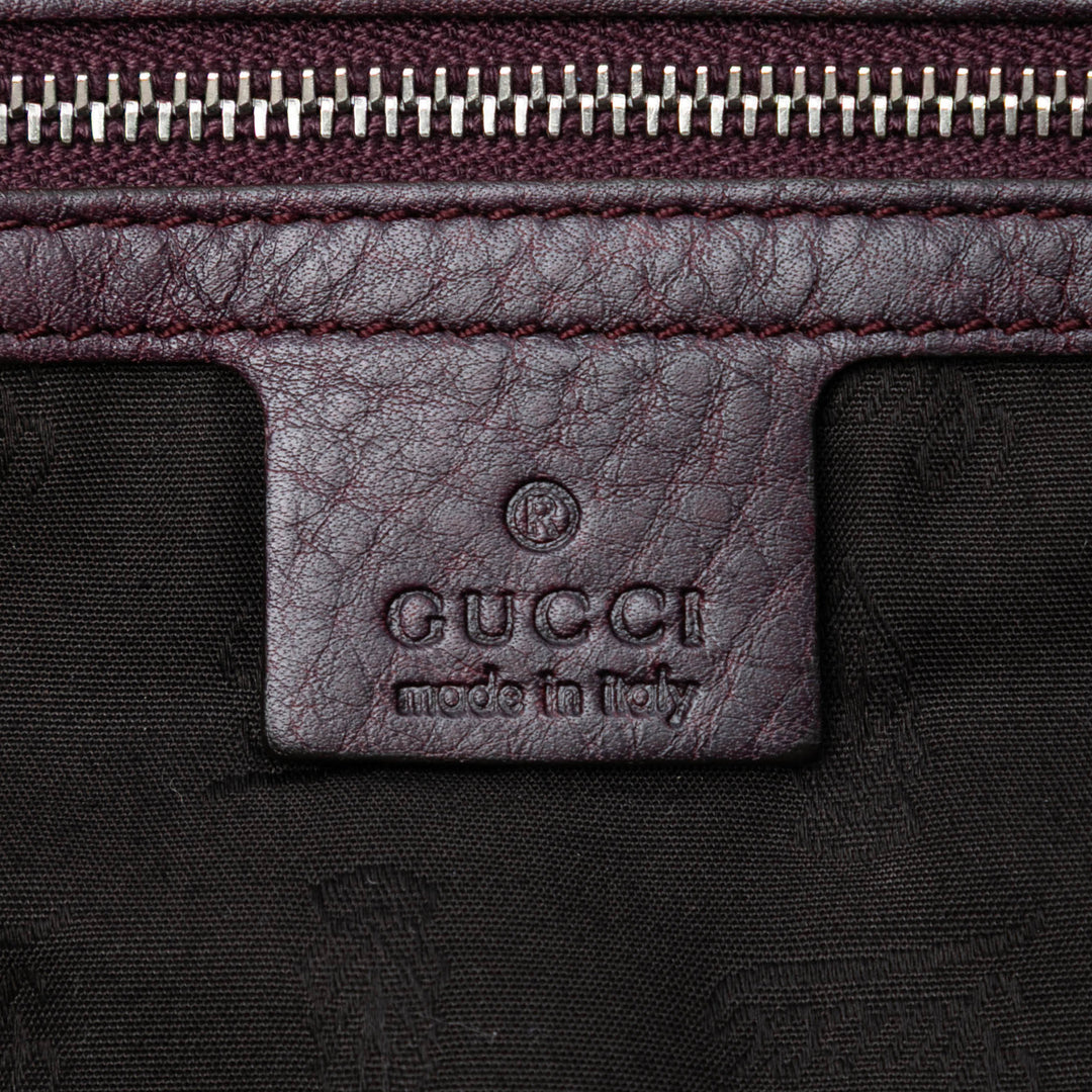 Gucci Medium GG Toile Bamboo Libeccio Cabas