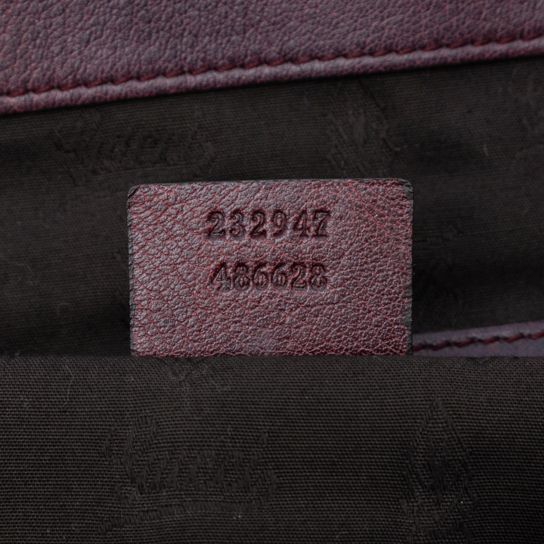Gucci Medium GG Toile Bamboo Libeccio Cabas