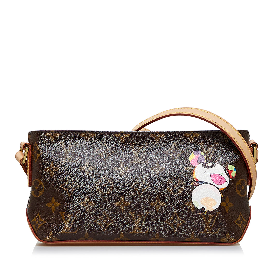 x Takashi Murakami Monogram Panda Trotteur Brown - Gaby Paris