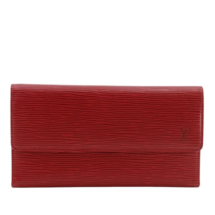 Louis Vuitton Epi Porte Tresor International Portefeuille long