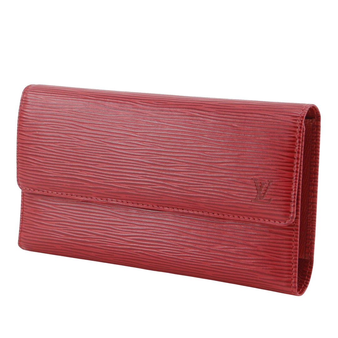 Louis Vuitton Epi Porte Tresor International Portefeuille long
