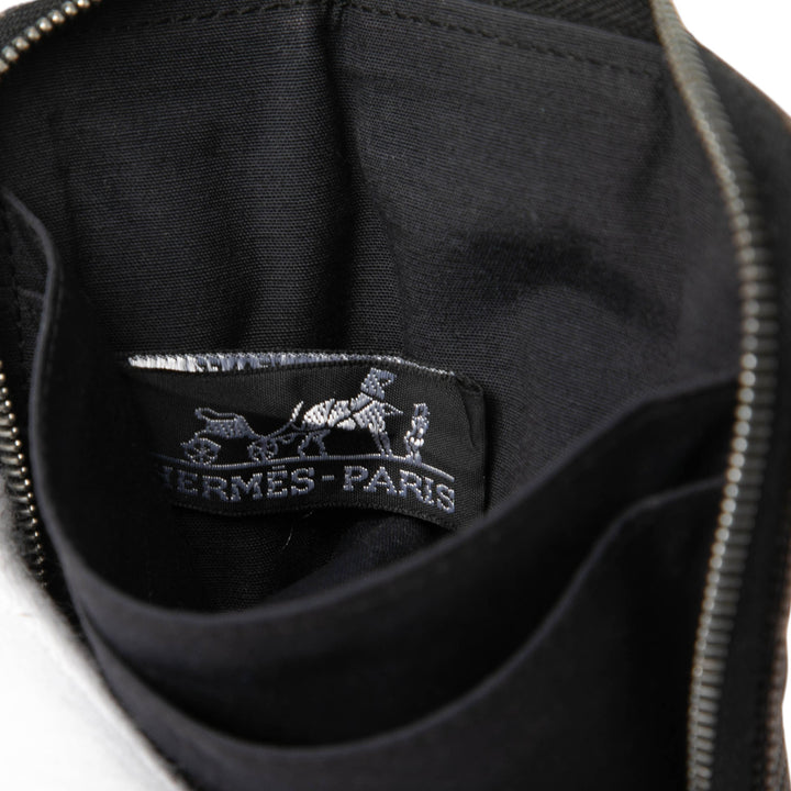 Hermès Toile Herline Zip Portefeuille