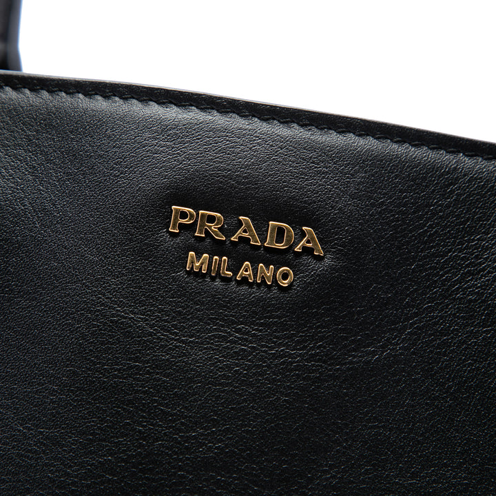 Prada City Veau Bibliotheque Sac Noir – vue 5 – GABY PARIS