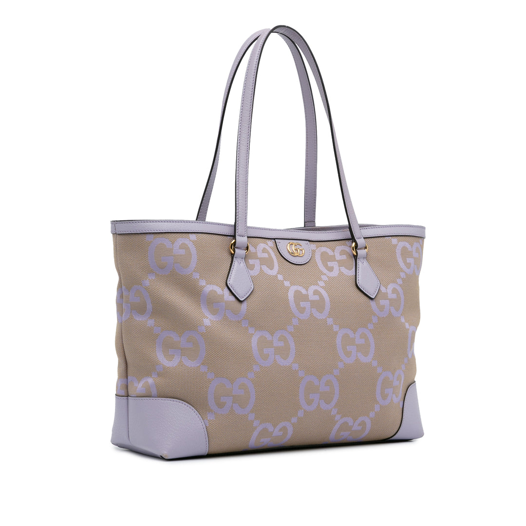 Medium Jumbo GG Ophidia Tote Purple - Gaby Paris