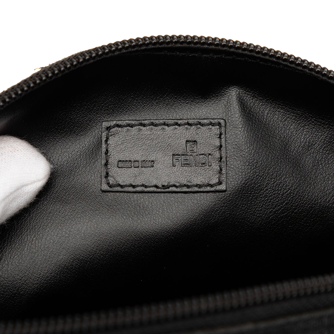 Fendi Zucca Coated Toile Cosmetic Pochette