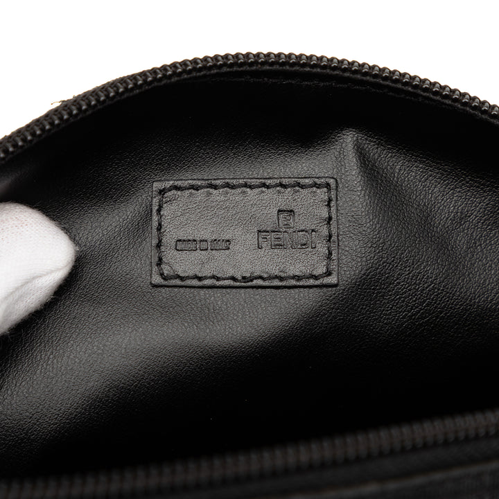 Fendi Zucca Coated Toile Cosmetic Pochette