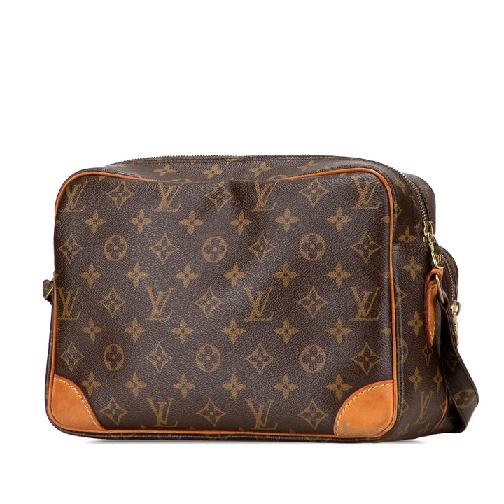 Monogram Nil Crossbody Brown - Gaby Paris