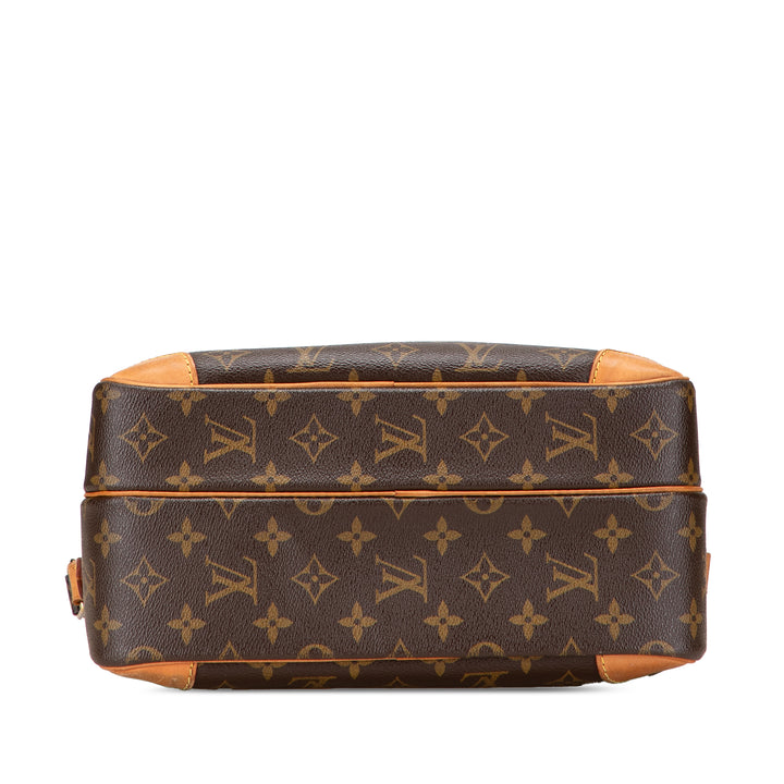Monogram Nil Crossbody Brown - Gaby Paris