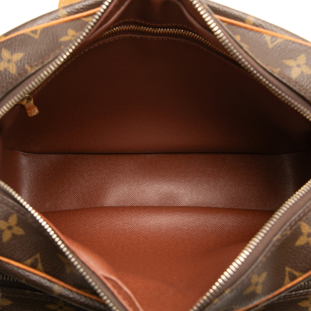 Monogram Nil Crossbody Brown - Gaby Paris