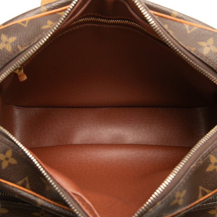 Monogram Nil Crossbody Brown - Gaby Paris