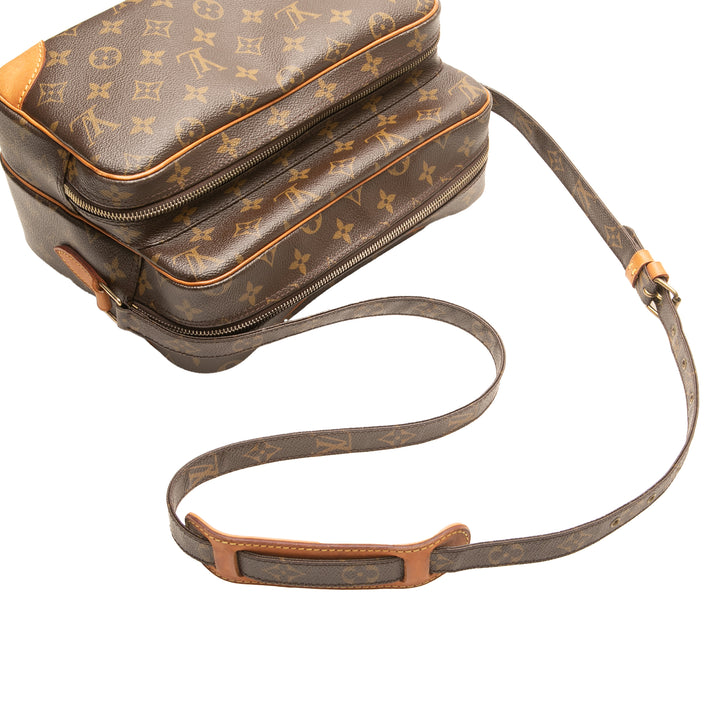 Monogram Nil Crossbody Brown - Gaby Paris