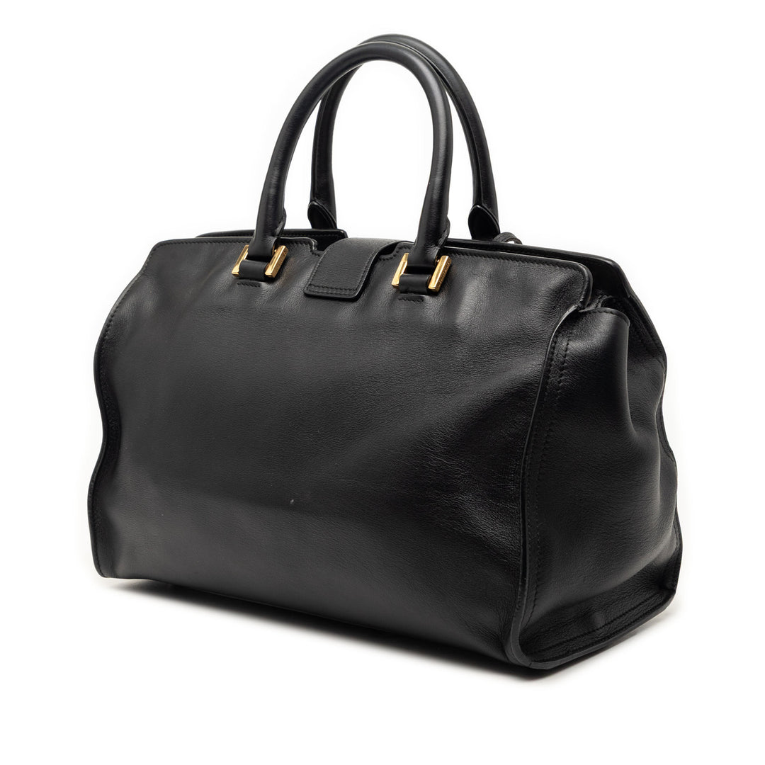 Saint Laurent Small Cuir Cabas Chyc Sac