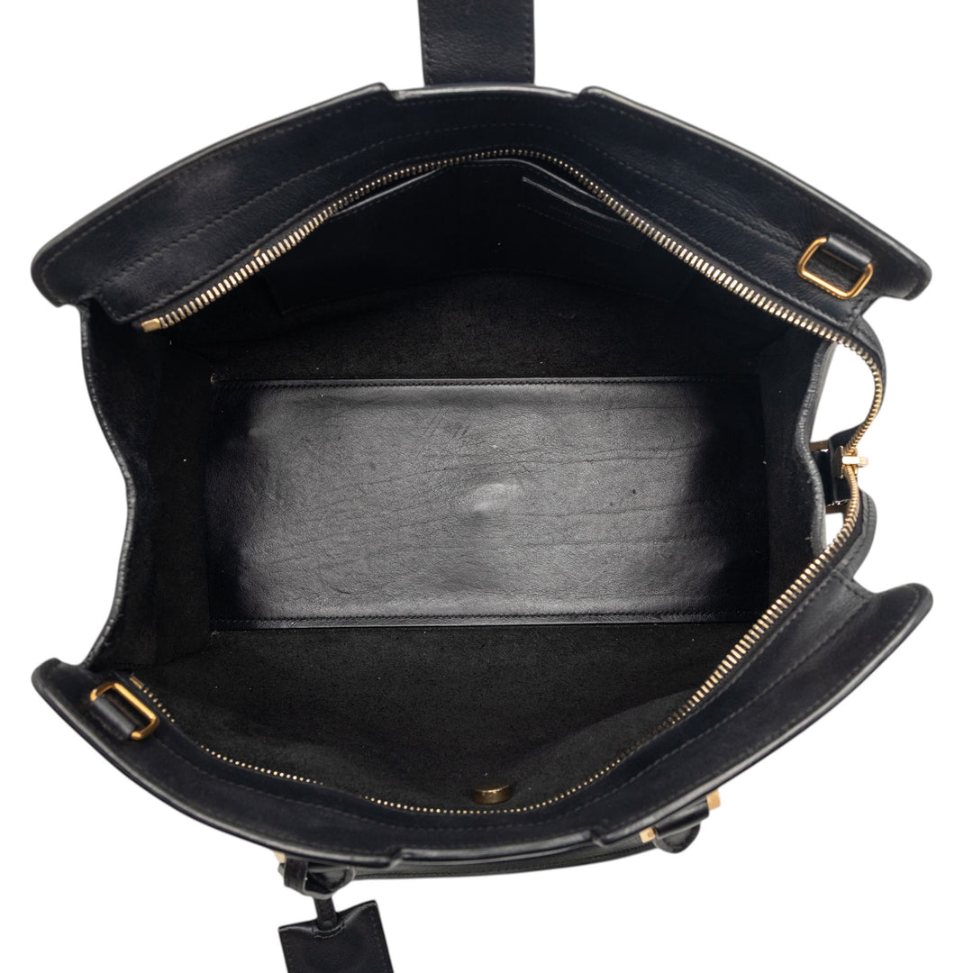 Saint Laurent Small Cuir Cabas Chyc Sac