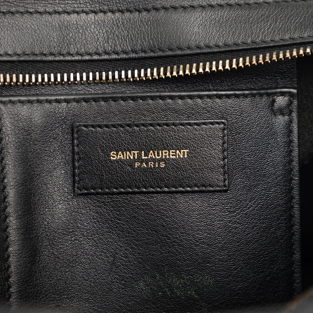 Saint Laurent Small Cuir Cabas Chyc Sac