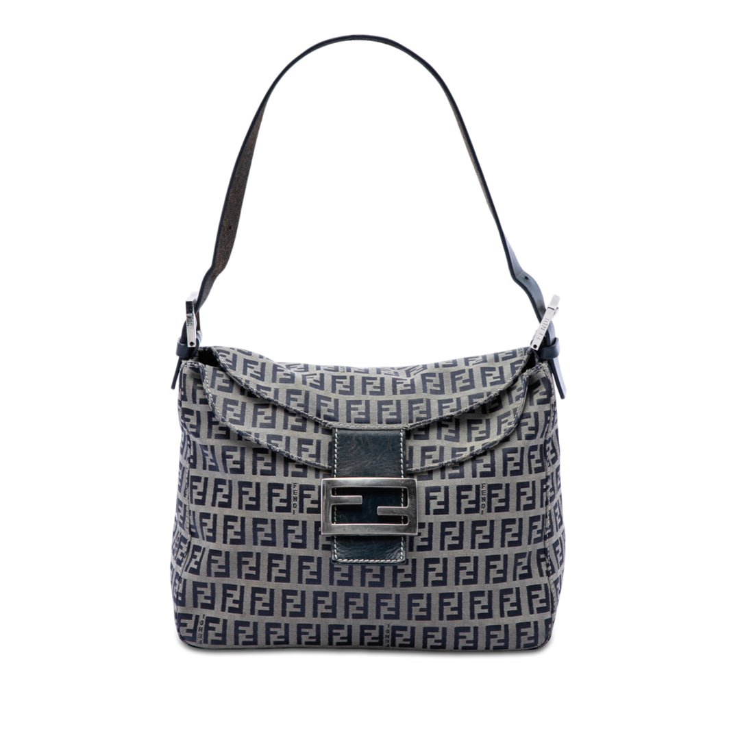 Fendi Zucchino Toile Double rabat Mamma