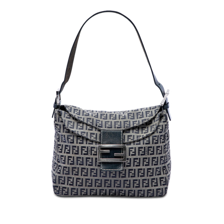 Fendi Zucchino Toile Double rabat Mamma