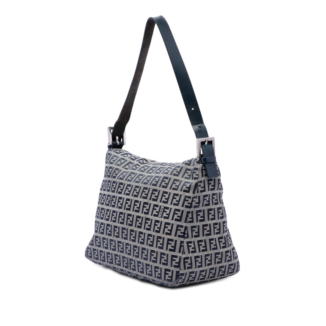 Fendi Zucchino Toile Double rabat Mamma