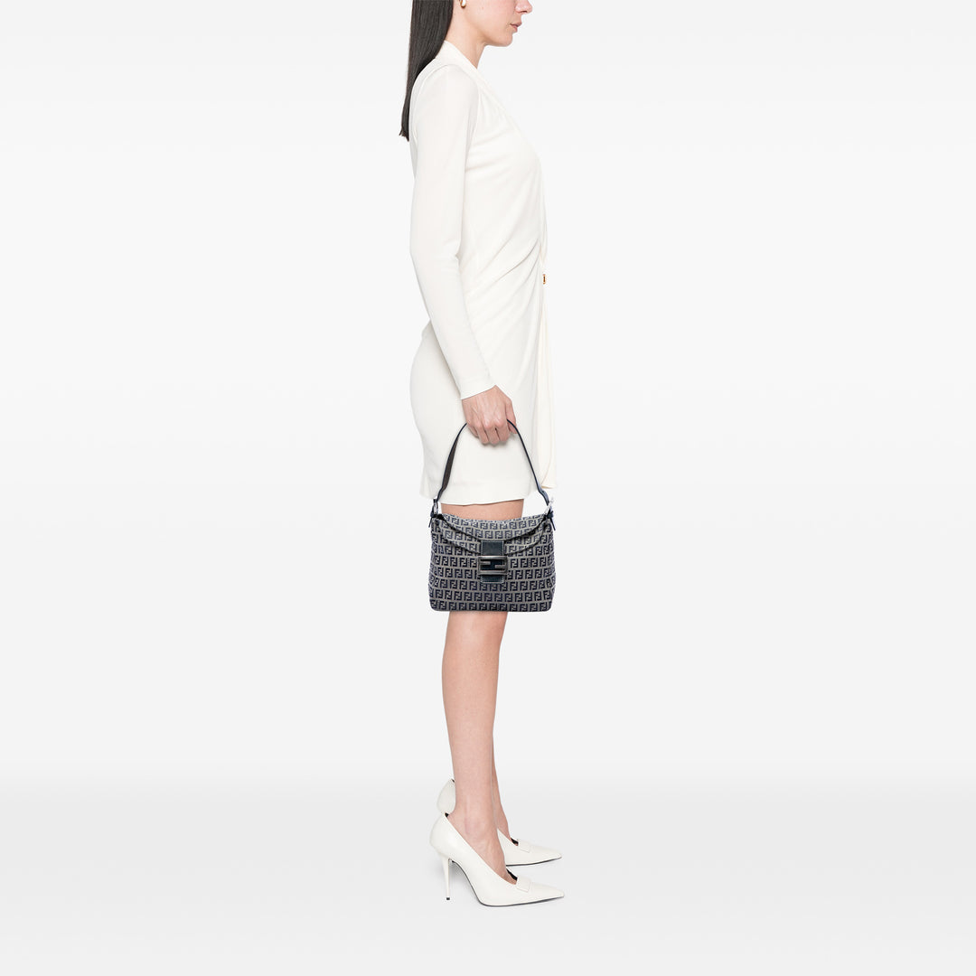 Fendi Zucchino Toile Double rabat Mamma