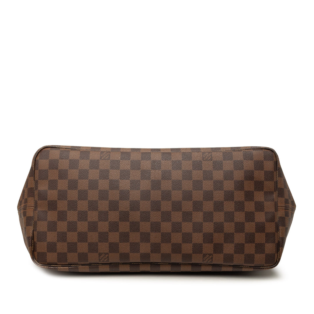Louis Vuitton Neverfull GM Damier Ébène Marron – vue 3 – GABY PARIS
