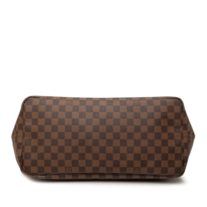 Louis Vuitton Neverfull GM Damier Ébène Marron – vue 3 – GABY PARIS