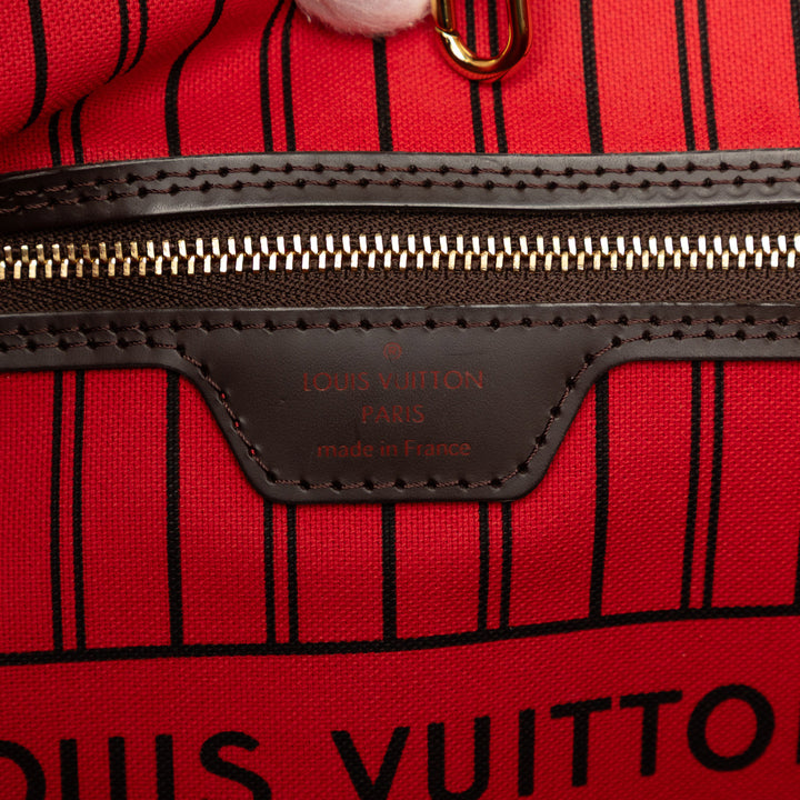 Louis Vuitton Neverfull GM Damier Ébène Marron – vue 5 – GABY PARIS