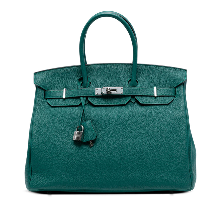 Hermès Togo Birkin Retourne 35 Vert – GABY PARIS Authentique