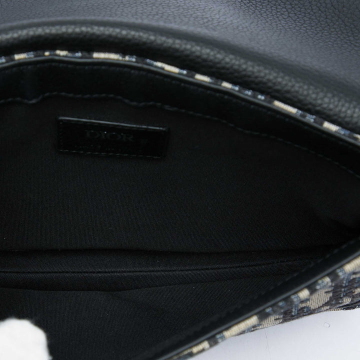 Dior Saddle Sac Messenger Oblique Bleu