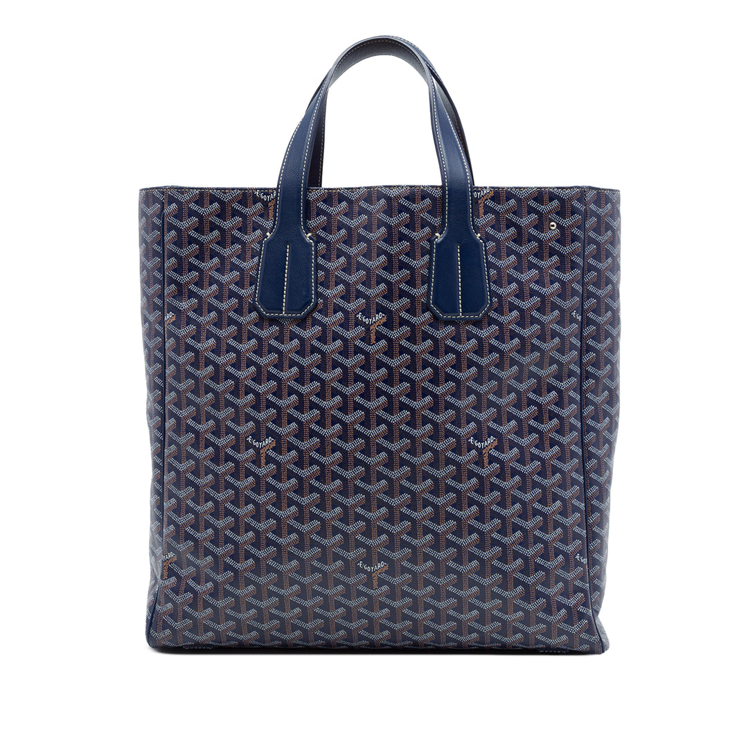 Goyard Sac à main Voltaire III Goyardine Bleu – vue principale – GABY PARIS