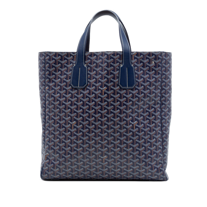 Goyard Sac à main Voltaire III Goyardine Bleu – vue principale – GABY PARIS