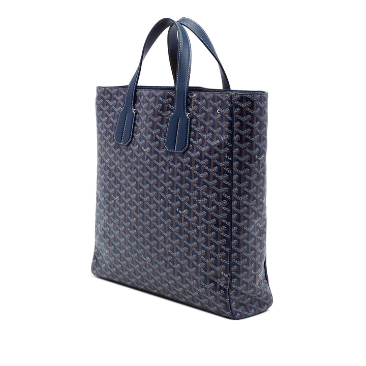 Goyard Sac à main Voltaire III Goyardine Bleu – vue 2 – GABY PARIS