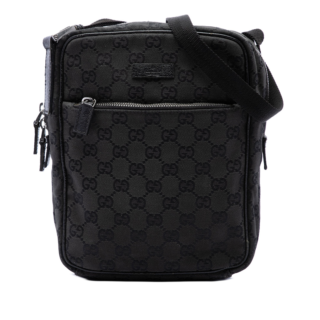 Gucci Sac bandoulière GG Noir – vue principale – GABY PARIS