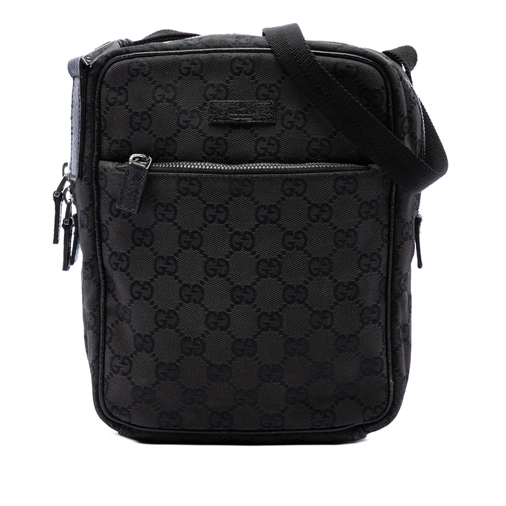 Gucci Sac bandoulière GG Noir – vue principale – GABY PARIS
