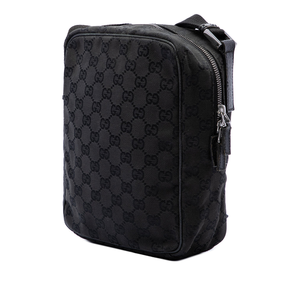 Gucci Sac bandoulière GG Noir – vue 2 – GABY PARIS