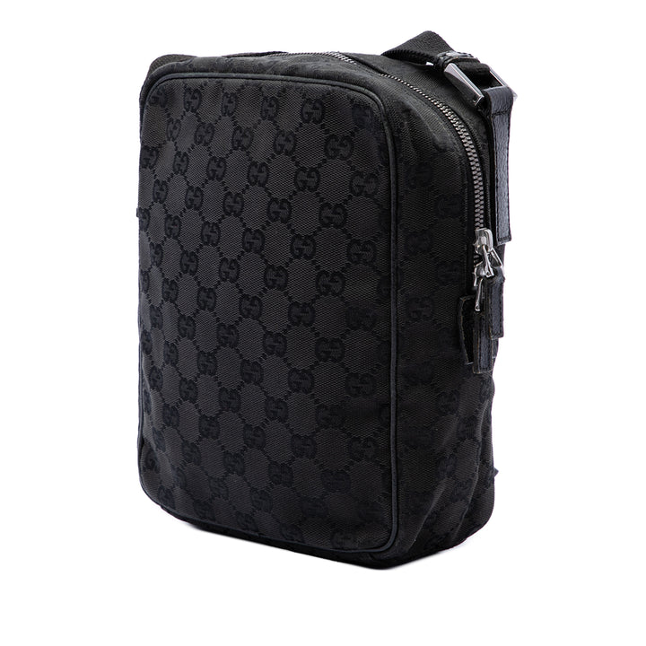 Gucci Sac bandoulière GG Noir – vue 2 – GABY PARIS