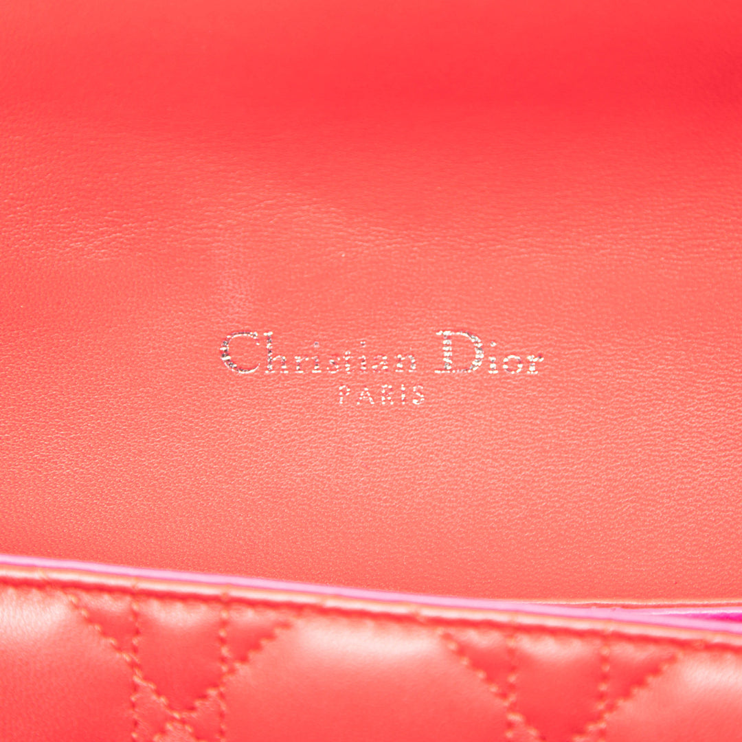 Dior Medium Cuir d’agneau Cannage Miss Dior à rabat