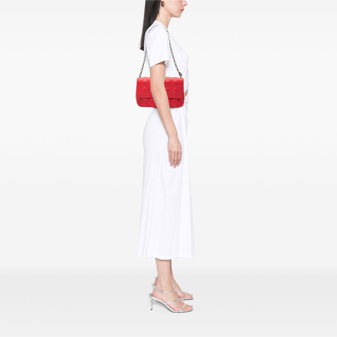 Dior Medium Cuir d’agneau Cannage Miss Dior à rabat