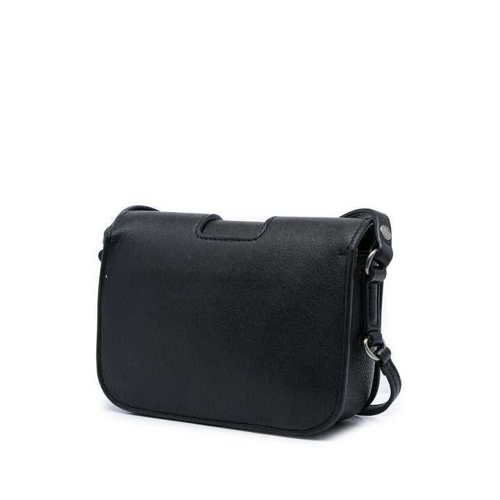 Saint Laurent Sac bandoulière Charlotte Toy Cuir d'agneau Noir – vue 2 – GABY PARIS