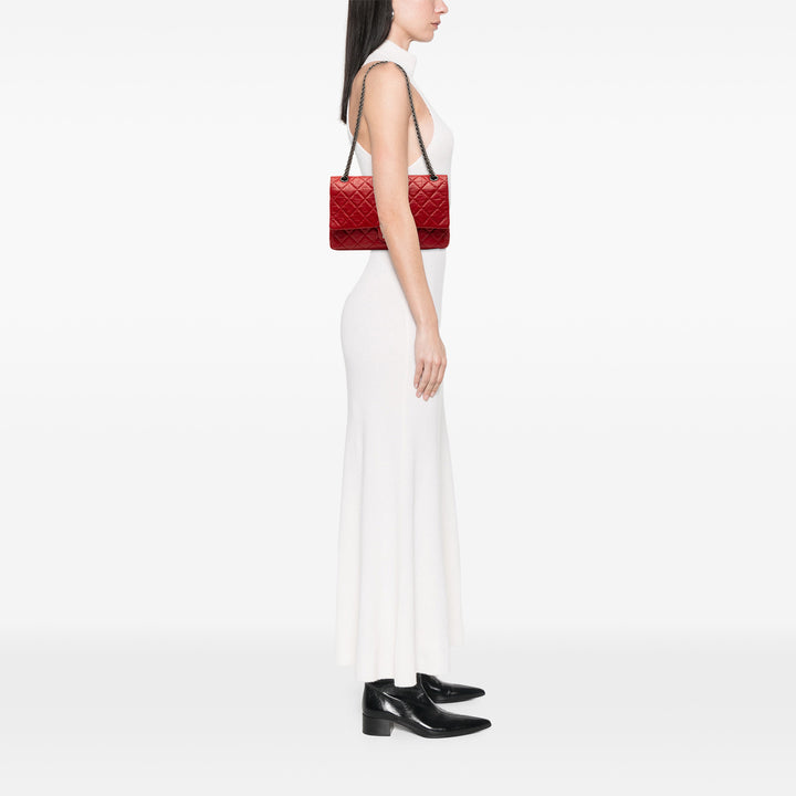 Chanel Matelassé vieilli Cuir de veau Reissue 2.55 Double rabat 226