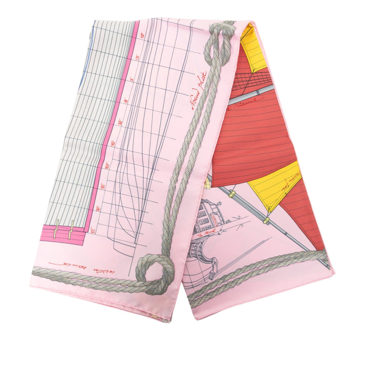Hermès Cheval de Mer Soie Foulard 90