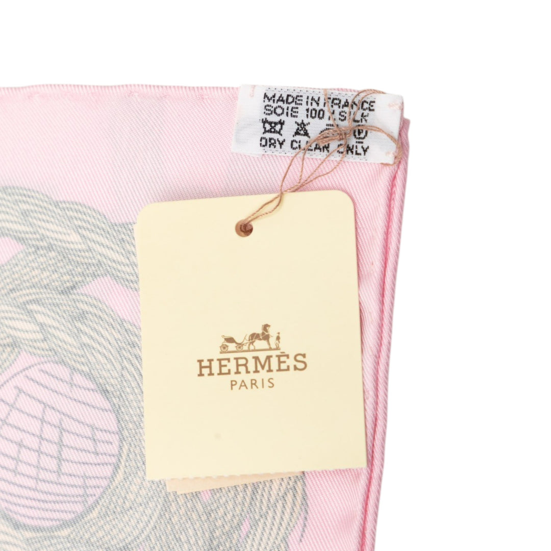 Hermès Cheval de Mer Soie Foulard 90